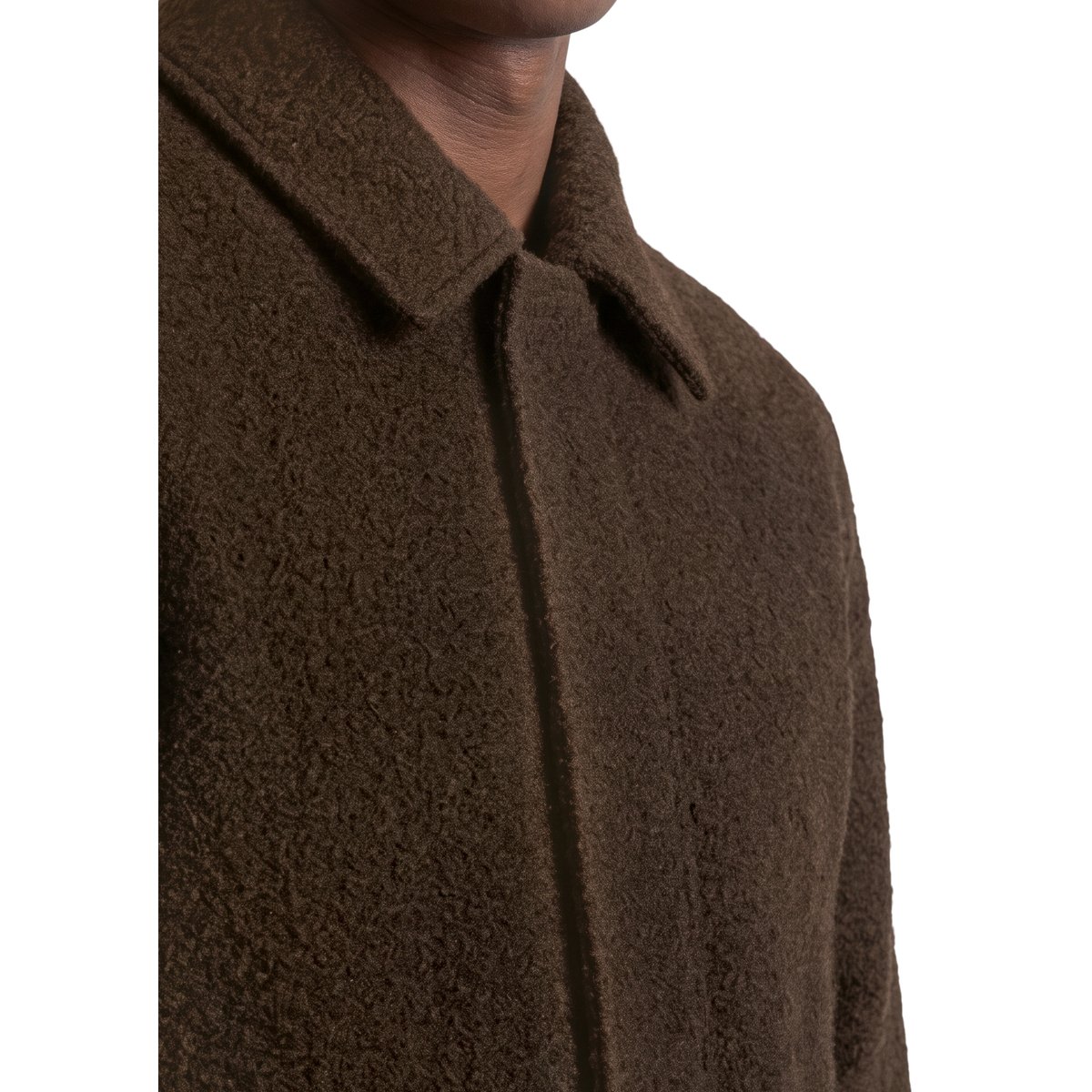 Veste en laine coupe classique en bouclé doux contenant des fibres recyclées noir, MARC O’POLO DENIM