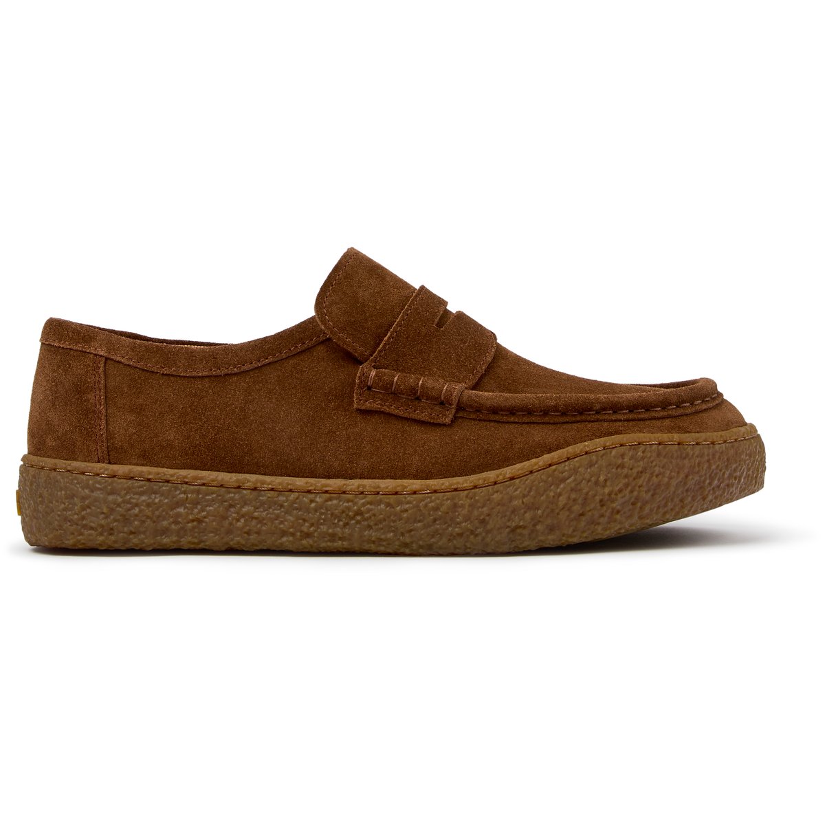 Mocassins Peu Terreno Suede Leather brun moyen 002, CAMPER