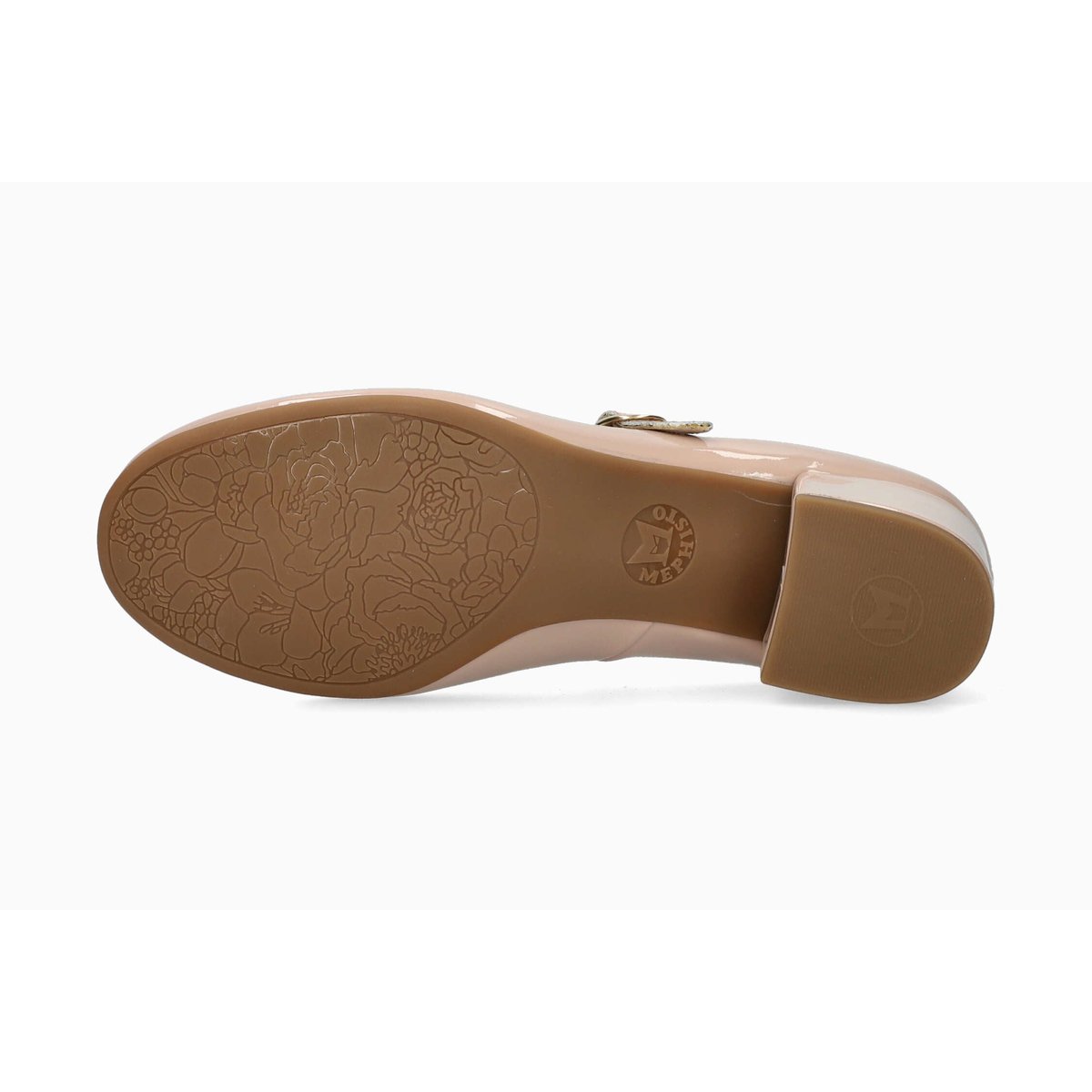 Ballerines en cuir TOPAZE beige nude 514, MEPHISTO