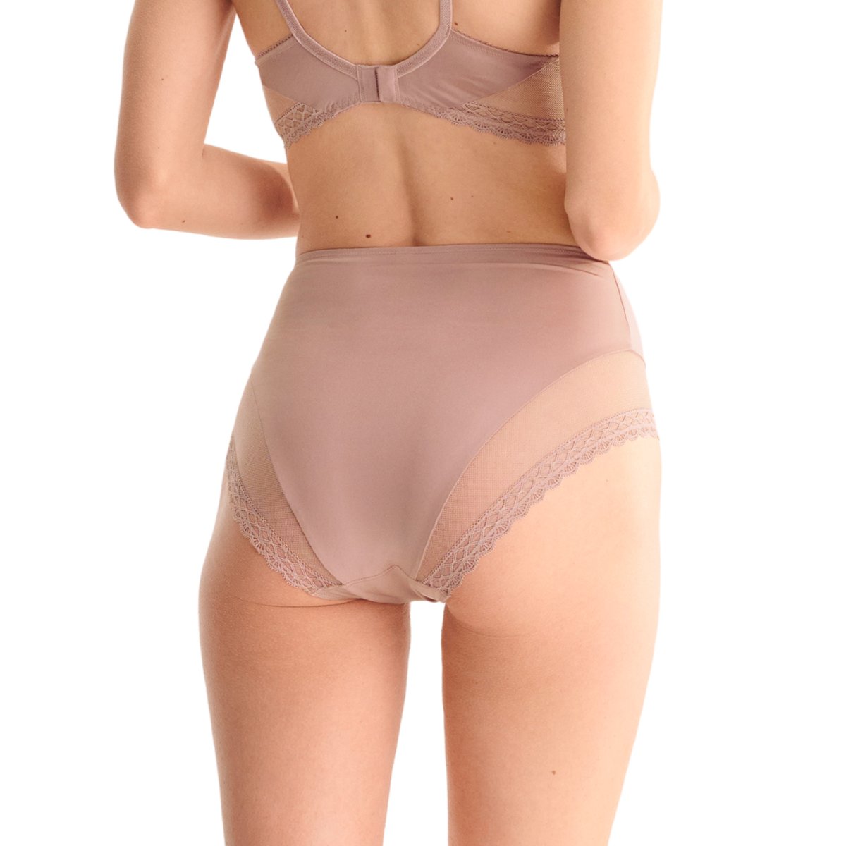 Culotte taille haute TIFFANY rose, LISCA