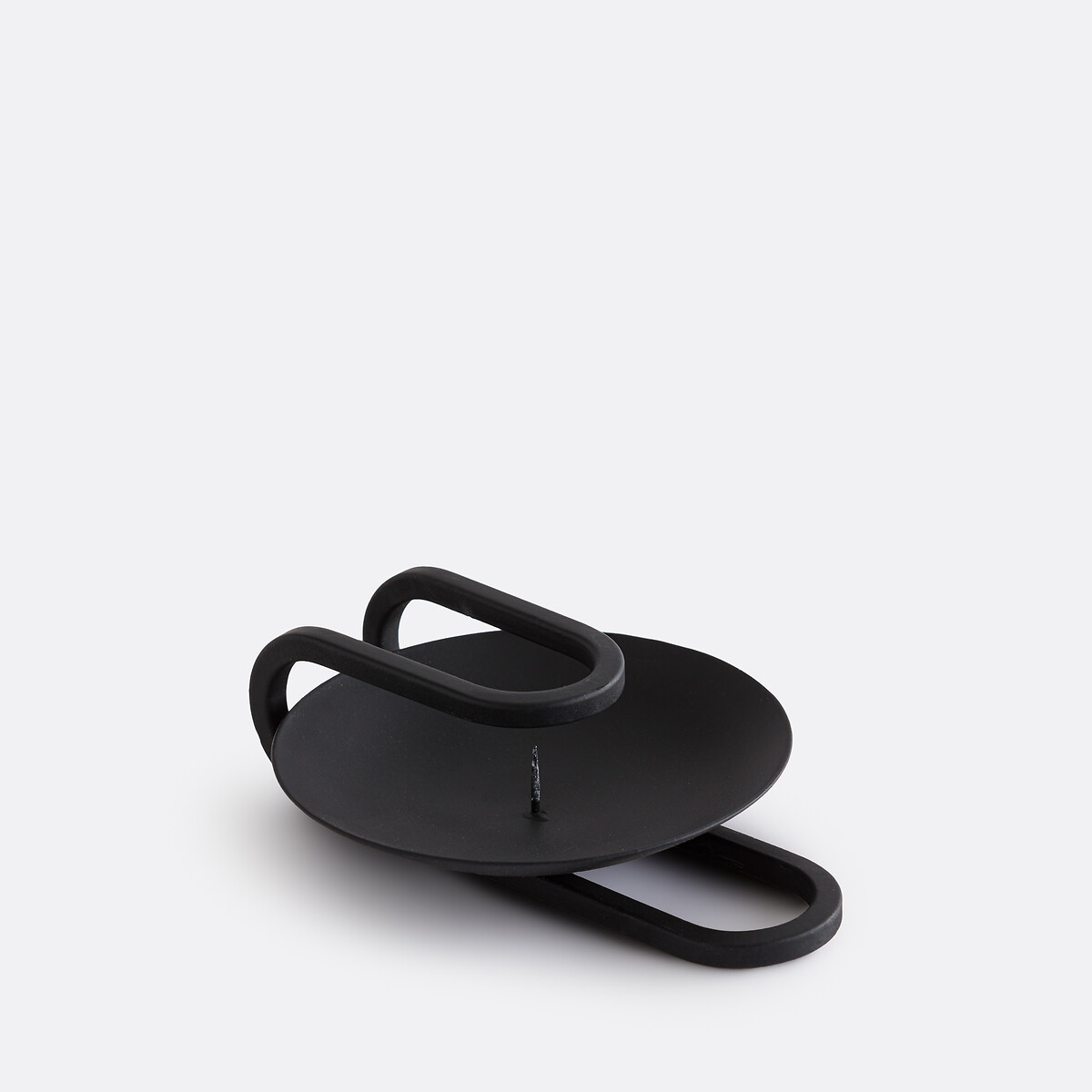 Candrale Iron Candleholder Height 4cm black, LA REDOUTE INTERIEURS