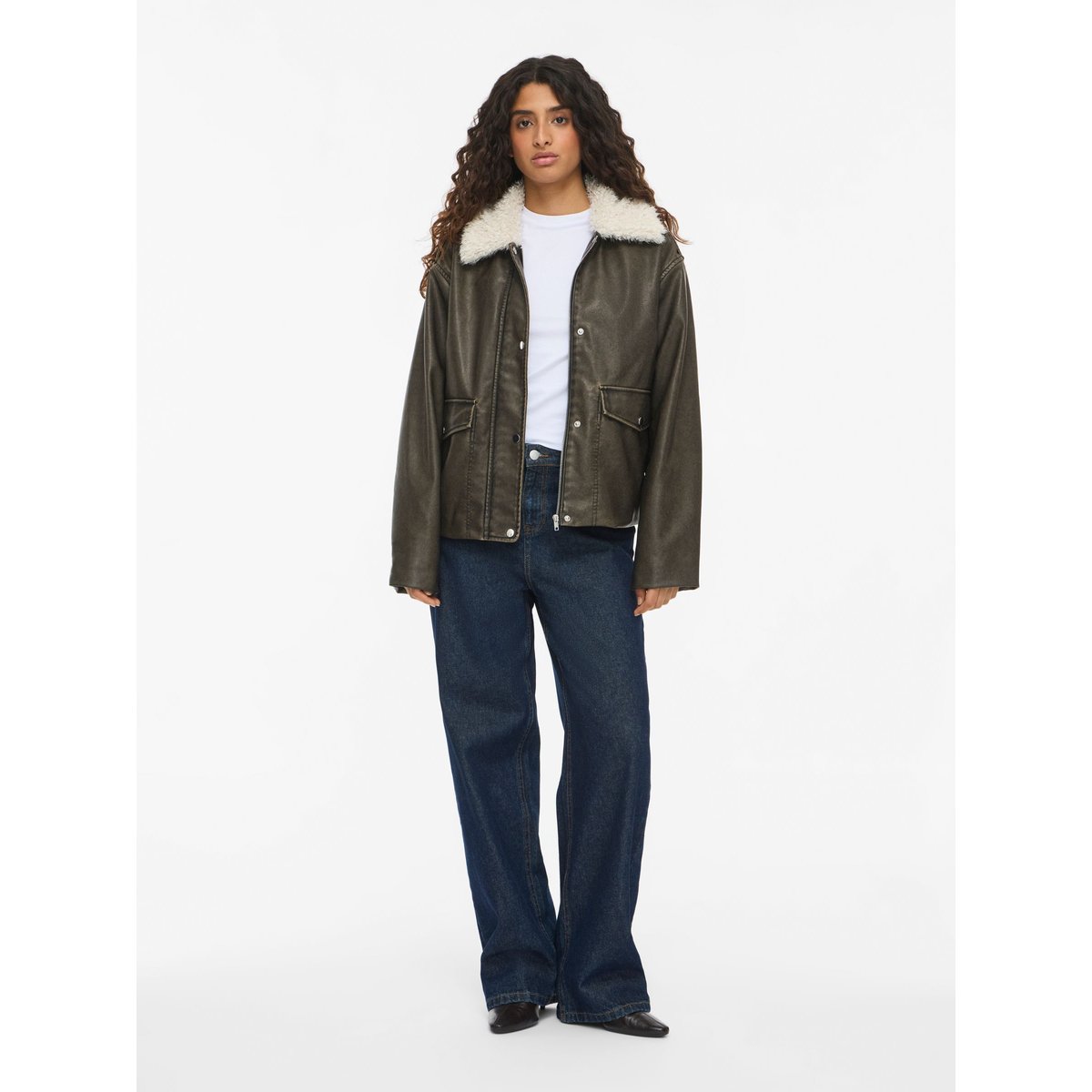 Veste marron - chocolate brown1, NOISY MAY