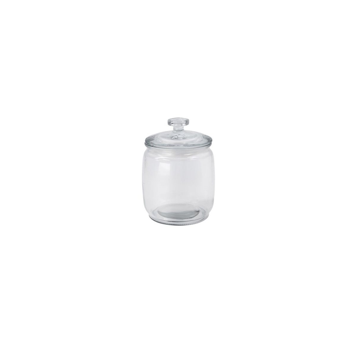 Bocal Ville h 14 cm transparent, HOUSE DOCTOR