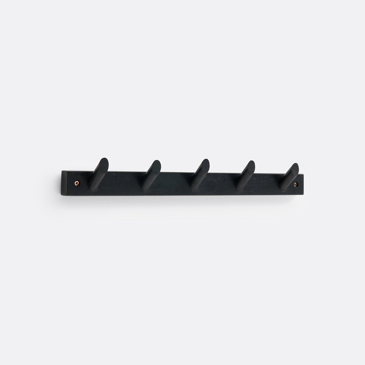 Wandgarderobe Slofia mit 5 Haken, Birke schwarz, LA REDOUTE INTERIEURS