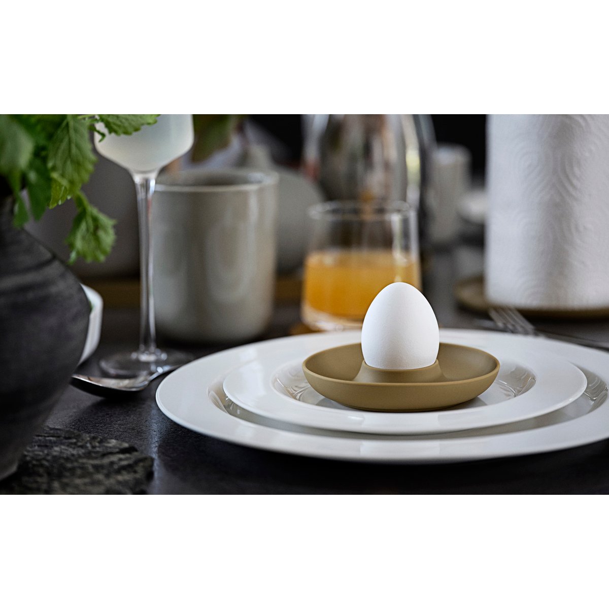 Coquetier SINGLES gris chaud, ZONE DENMARK