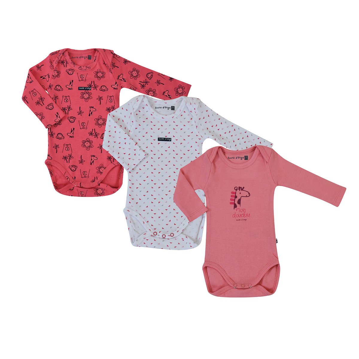 3 bodies fille evangelista rose, SUCRE D'ORGE