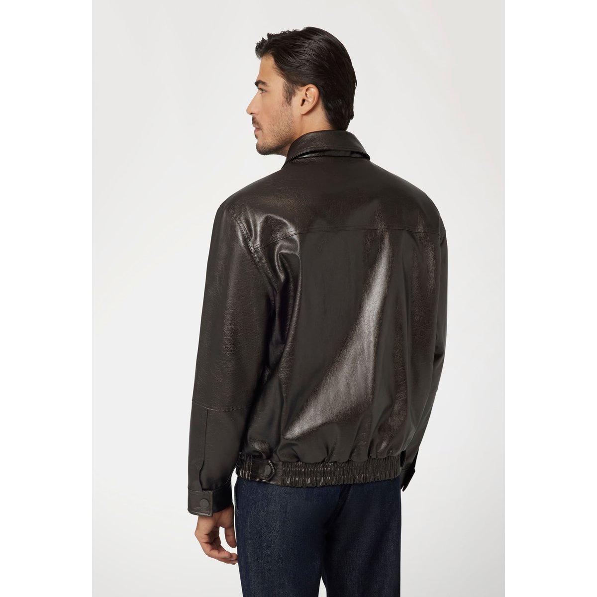 Veste En Similicuir marron, GUESS