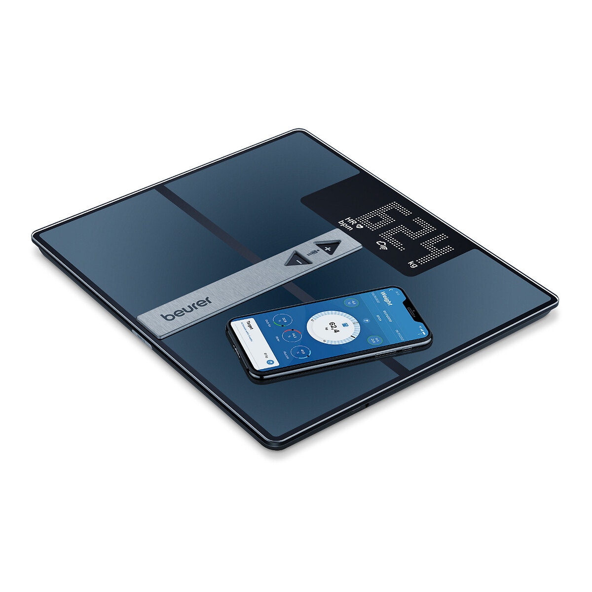 Pèse personne BF980 wifi noir, BEURER