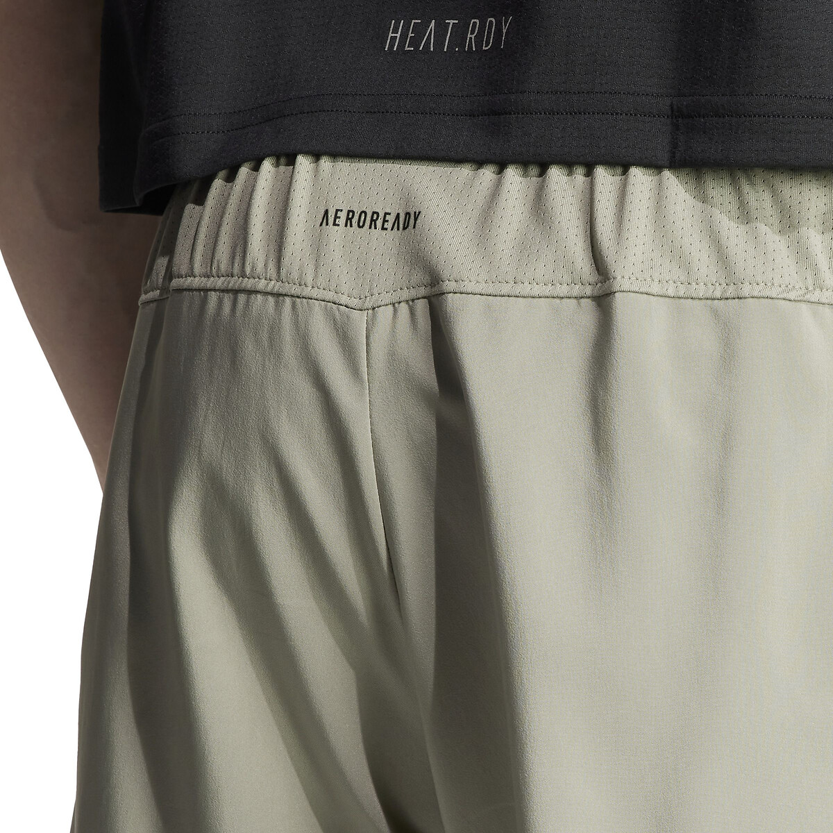 2-in-1 Gym Shorts beige, adidas Performance