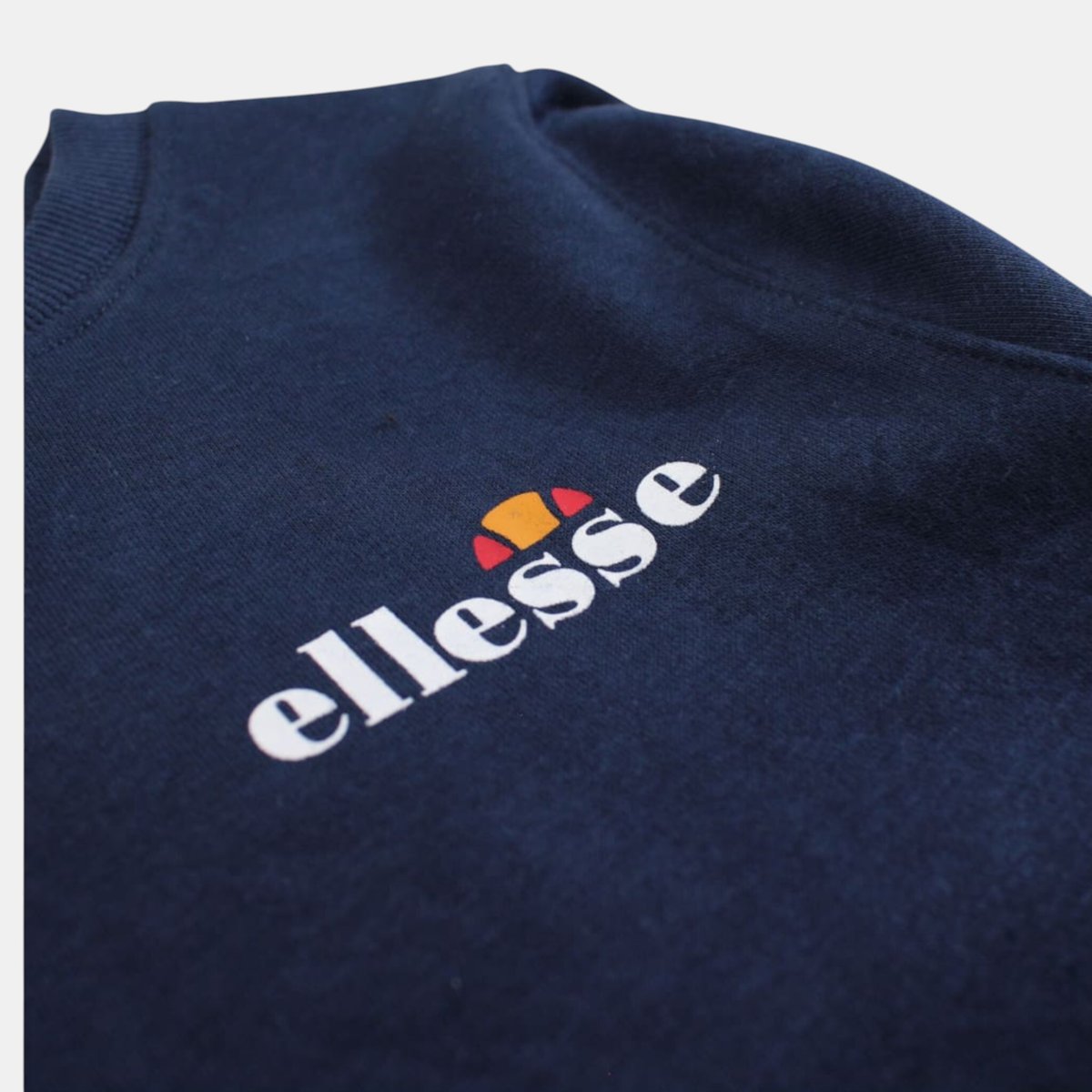 Ensemble sweat col zippé et pantalon de jogging TRAINING bleu marine, ELLESSE