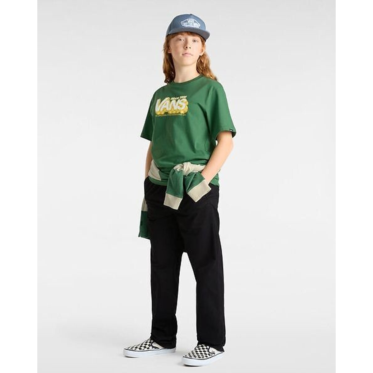T-shirt met korte mouwen groen  , VANS