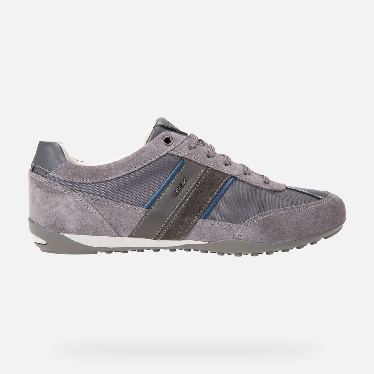 Baskets Wells gris foncé, GEOX