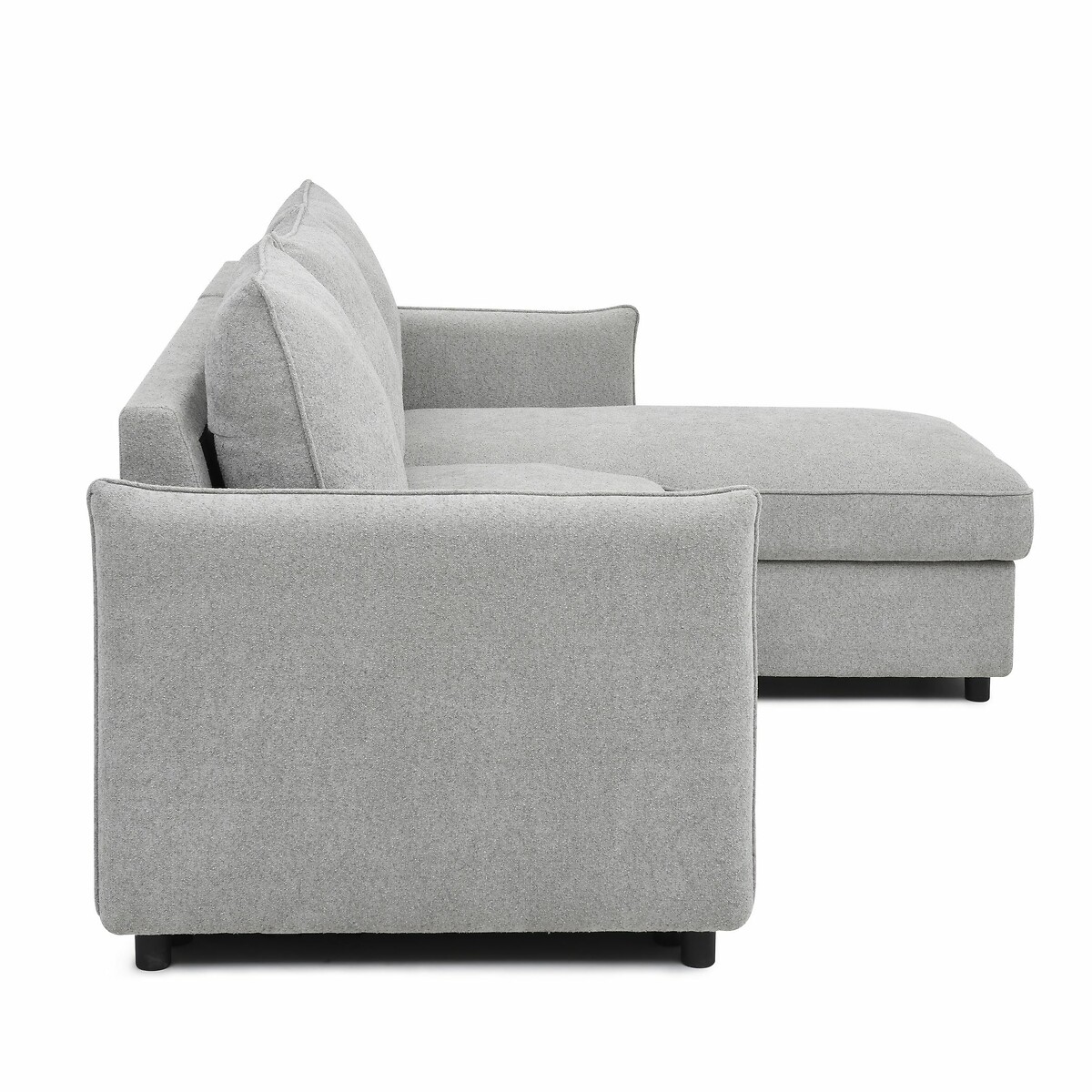 Beatrice Boucle Corner Pop Up Sofa Bed grey, SO'HOME