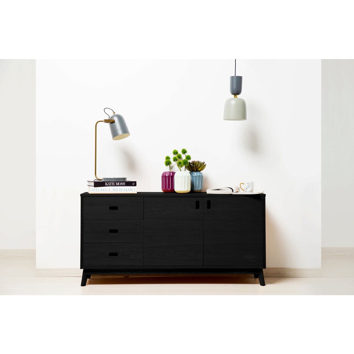 Vase rond fait main Wanda violet, ARTE ESPINA