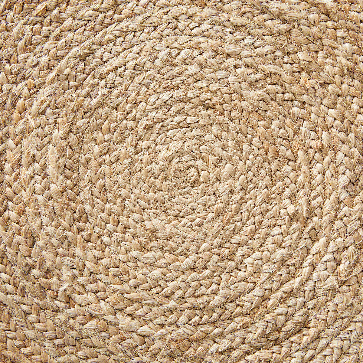 Tapete redondo Ø250 cm em juta, entrançado à mão, Hempy natural, AM.PM