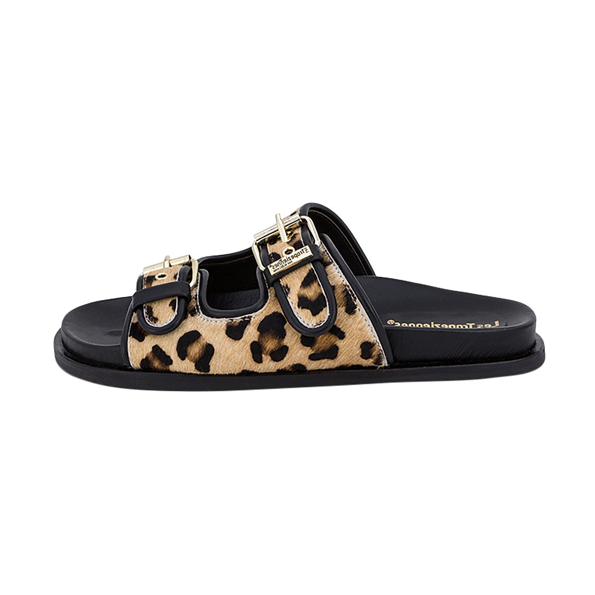 Mules Cuir Les Tropeziennes Par M.belarbi Doxy leopard, LES TROPEZIENNES PAR M.BELARBI