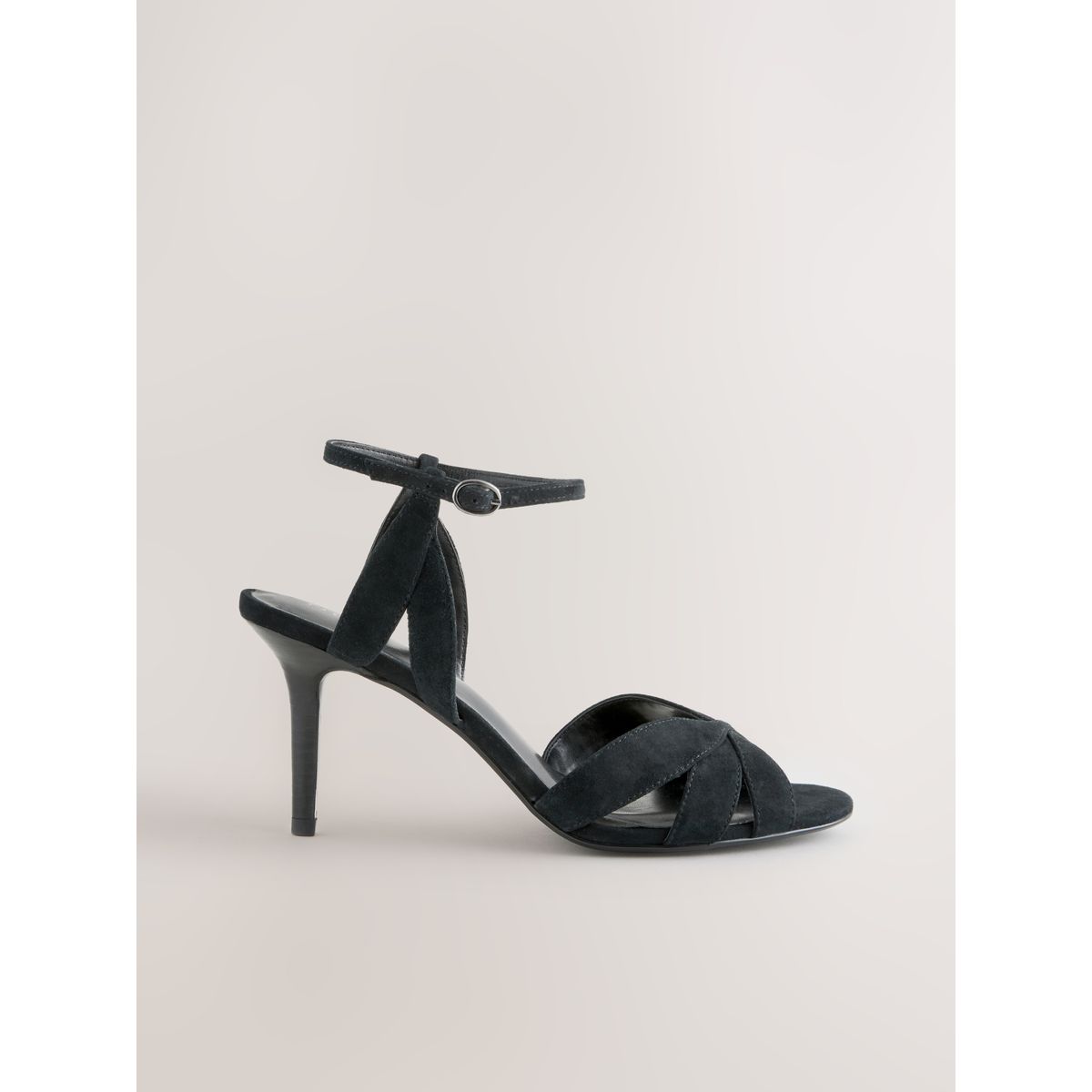 Sandales en cuir croisées forever comfort® noir, NEXT