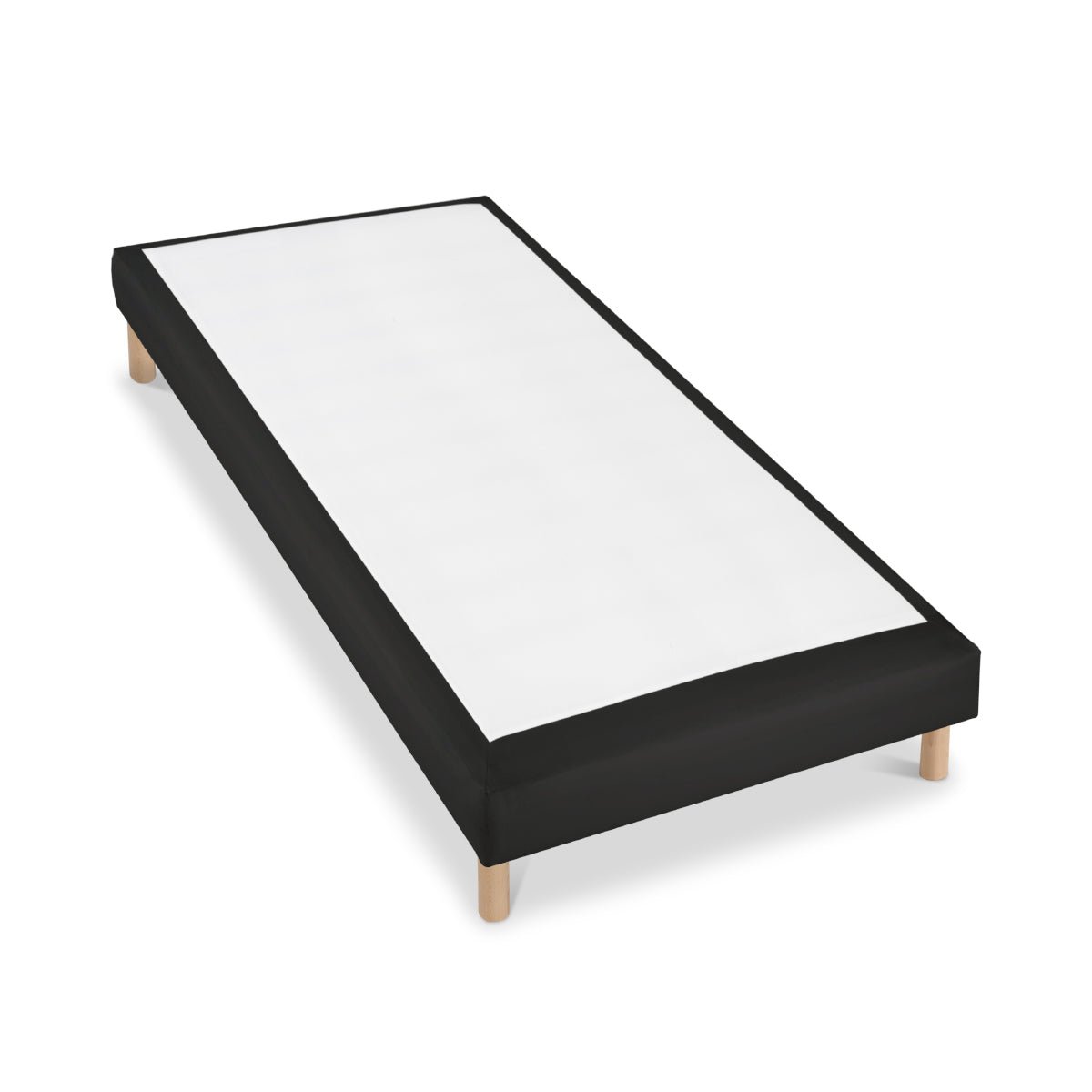 Sommier tapissier Simili FARO gris, BELLECOUR