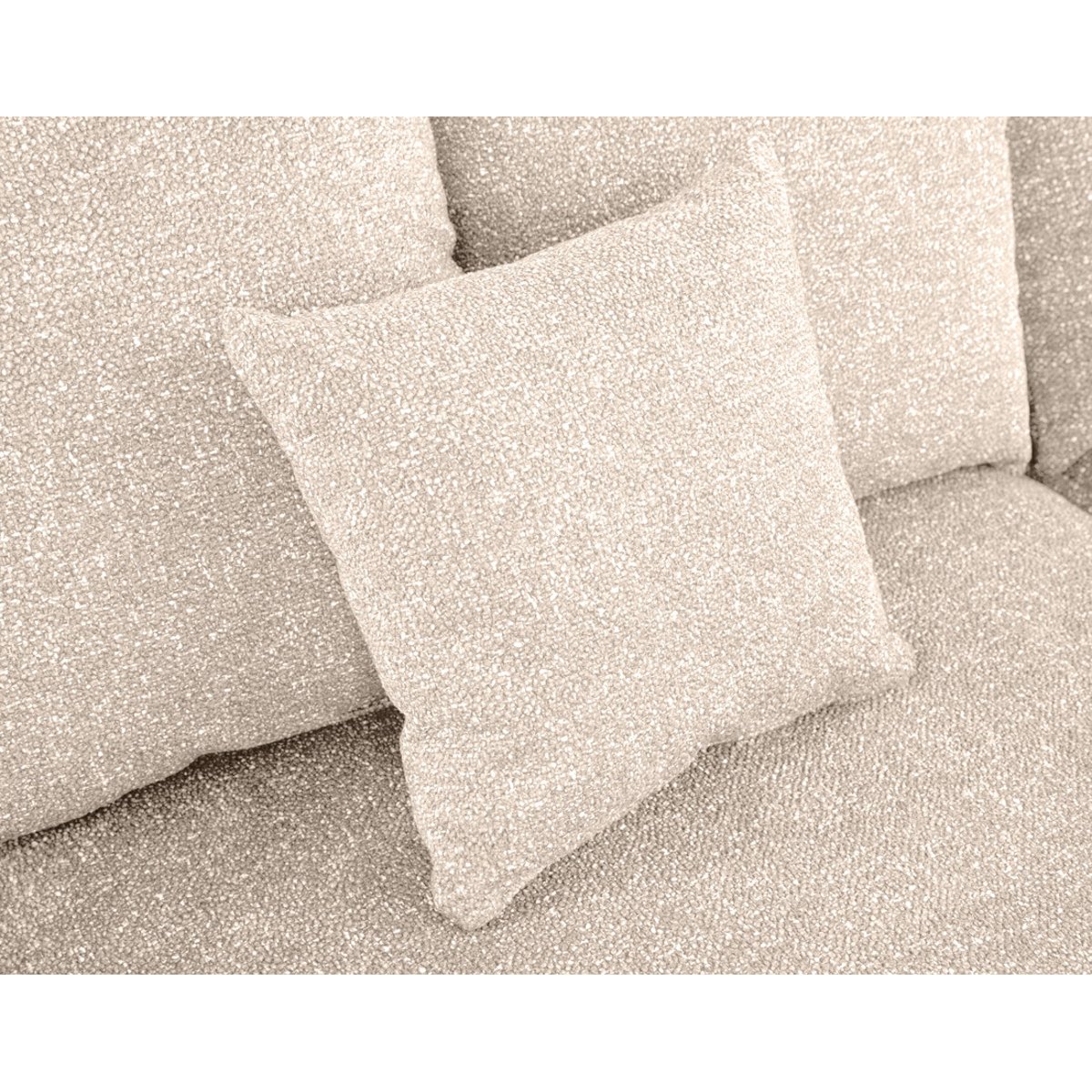 Canapé d'Angle Convertible 4 places - SPICE beige, BEST MOBILIER