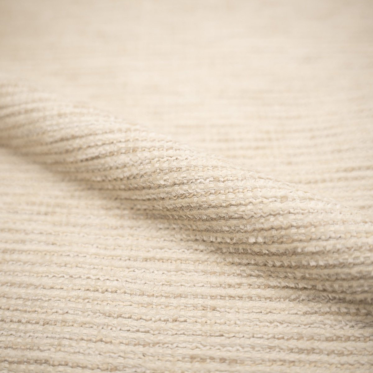 Lot de 2 chaises en tissu chiné - SIMONE beige chiné, MAISON PAVANE