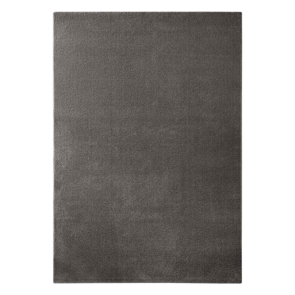 Tapis uni ESPRIT, tissé, poils courts ,  Vegas gris anthracite, ESPRIT
