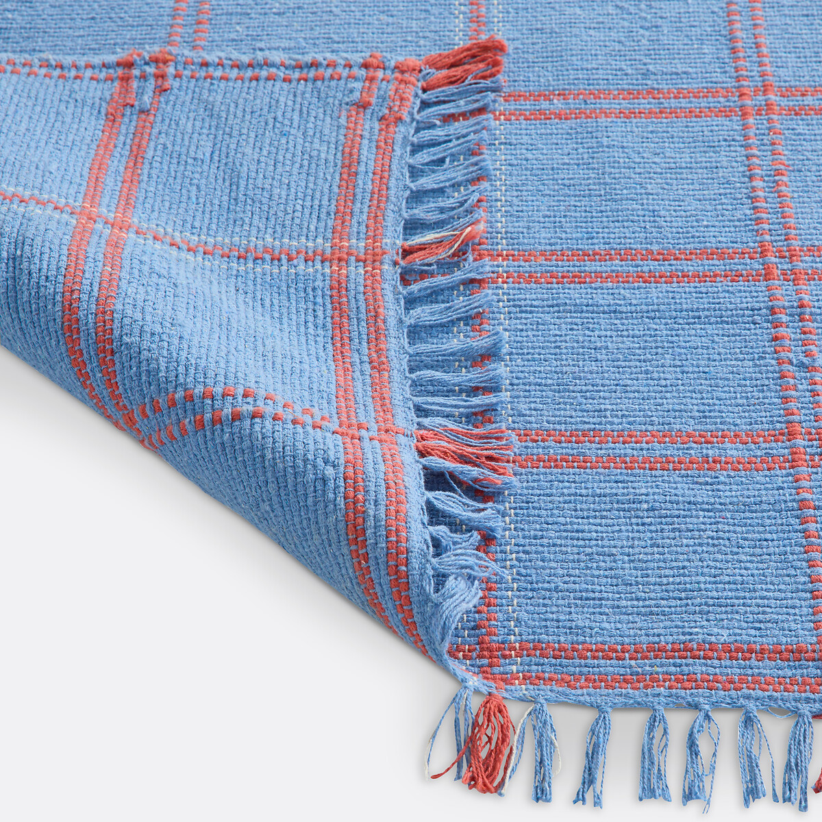 Tappeto 35% cotone riciclato, Ravelo multicolore, LA REDOUTE INTERIEURS