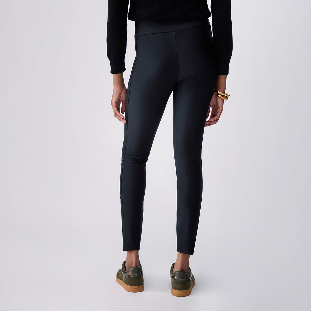 Legging en Lycra® noir, LIU JO