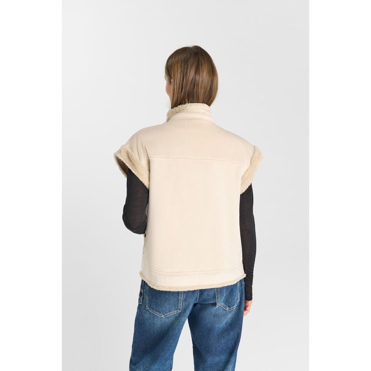 Veste sans manches MALIA ice cream, LE TEMPS DES CERISES