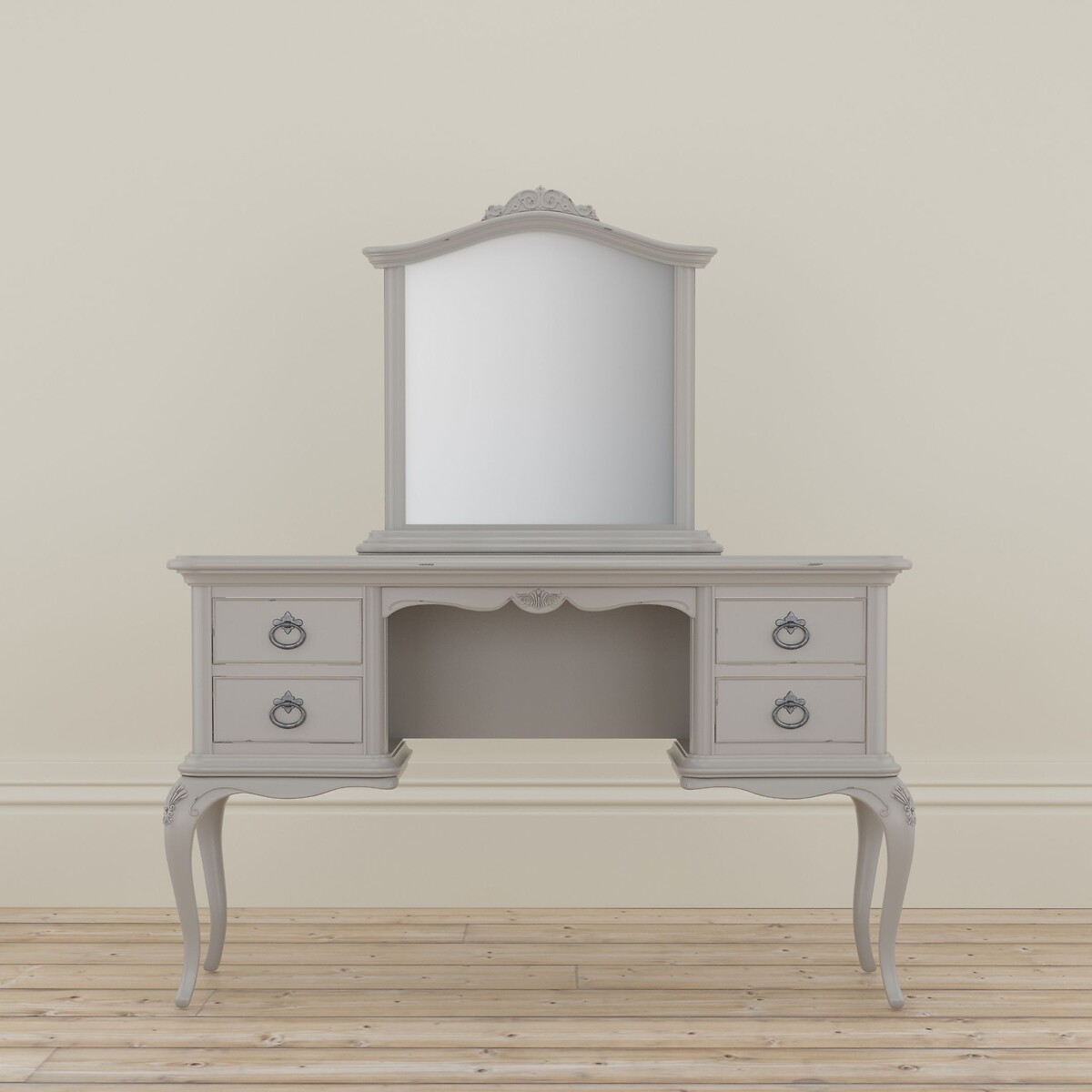 Etienne French-Vintage Dressing Table grey white , WILLIS & GAMBIER