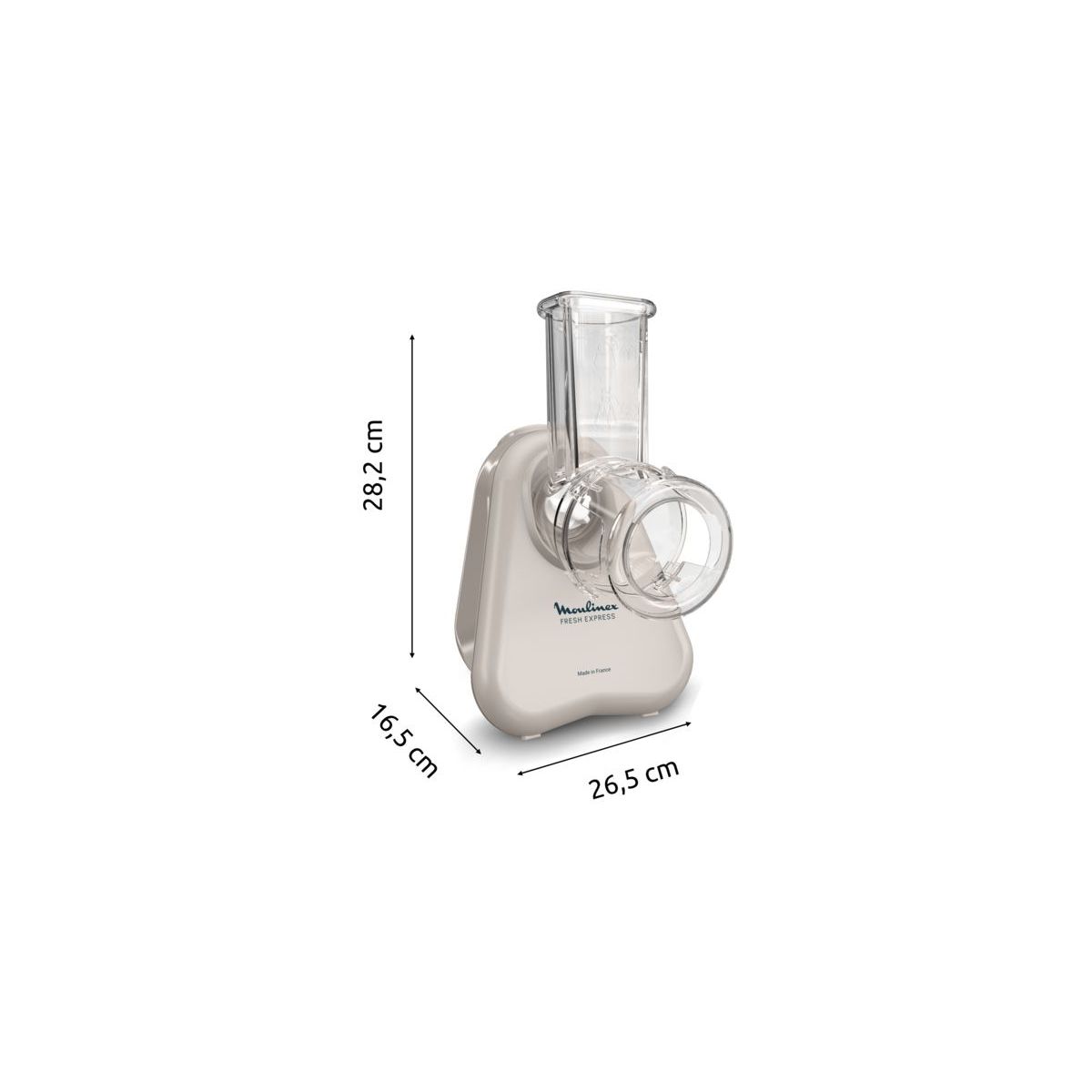 Rapeur trancheur électrique Fresh Express DK853BE0 couleur unique, MOULINEX