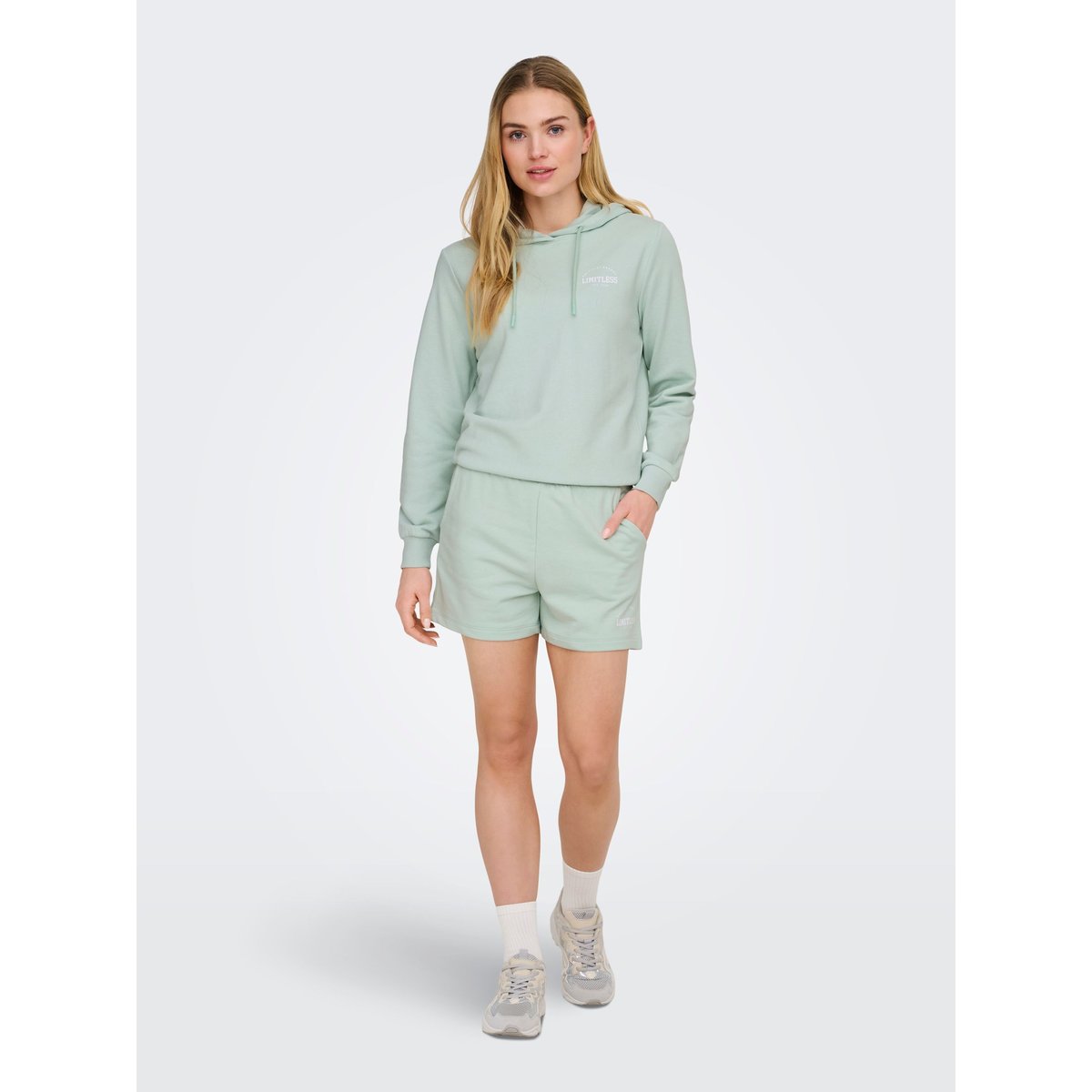 Short En Molleton grise - surf spray 1, ONLY PLAY