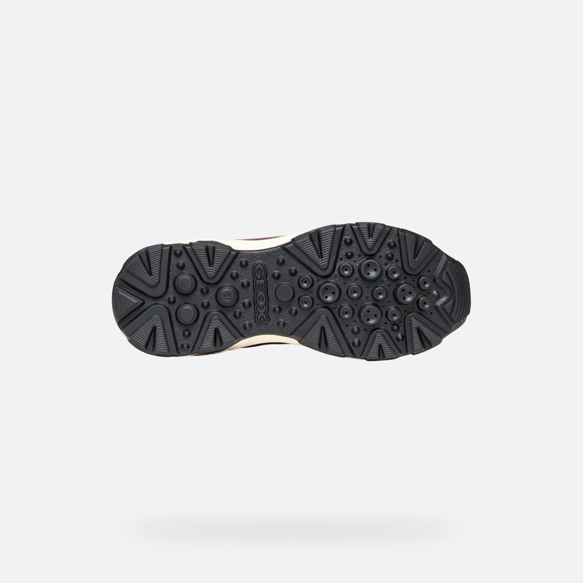 Baskets  J MAGNETAR  WR bordeaux/rose, GEOX