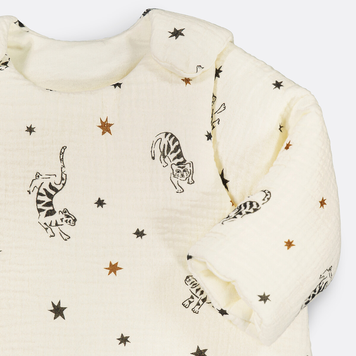 Winter Sleeping Bag in Cotton Muslin, Tigris printed, LA REDOUTE INTERIEURS