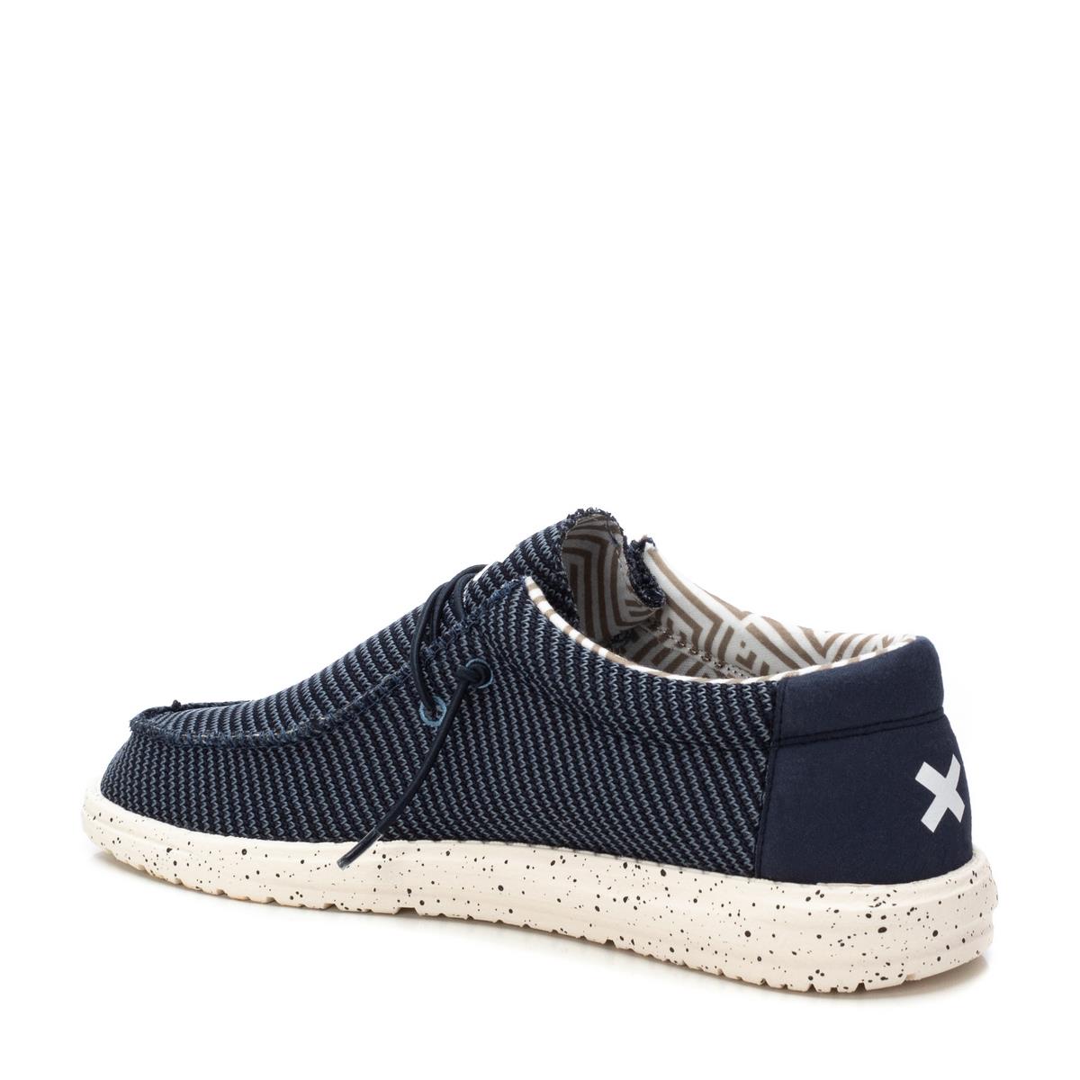 Baskets Nautique Plaine Décontractée Lacets bleu marine, XTI