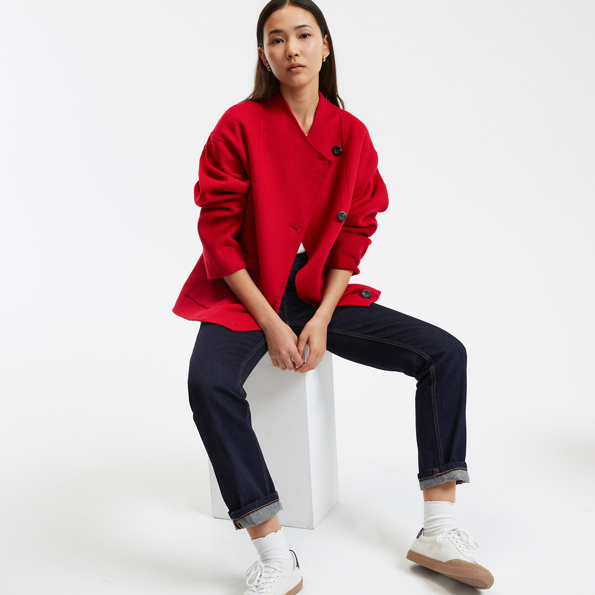 manteau court La redoute
