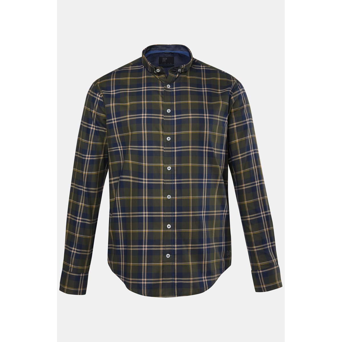 Chemise à carreaux vert sapin, JP1880