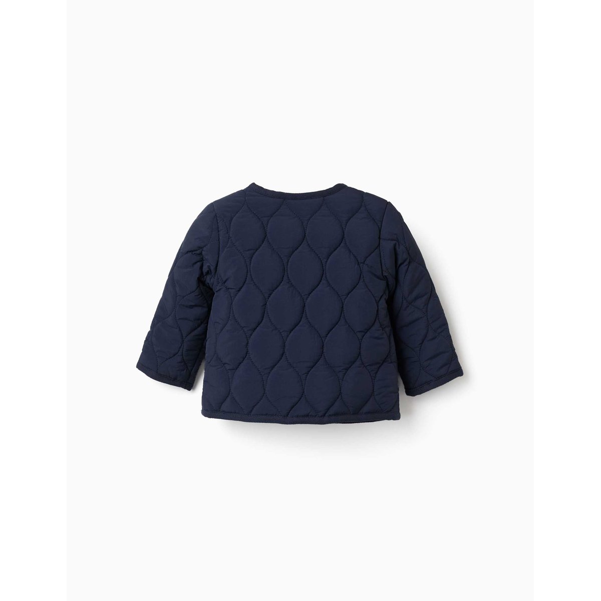 Veste matelassée avec boutons-pression bleu foncé, ZIPPY