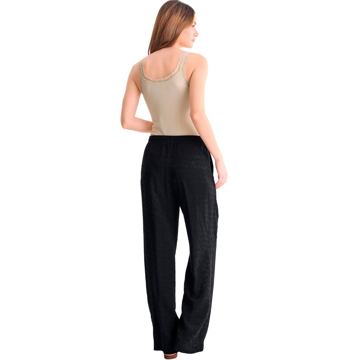 Bas pyjama pantalon long TALENA noir, LISCA