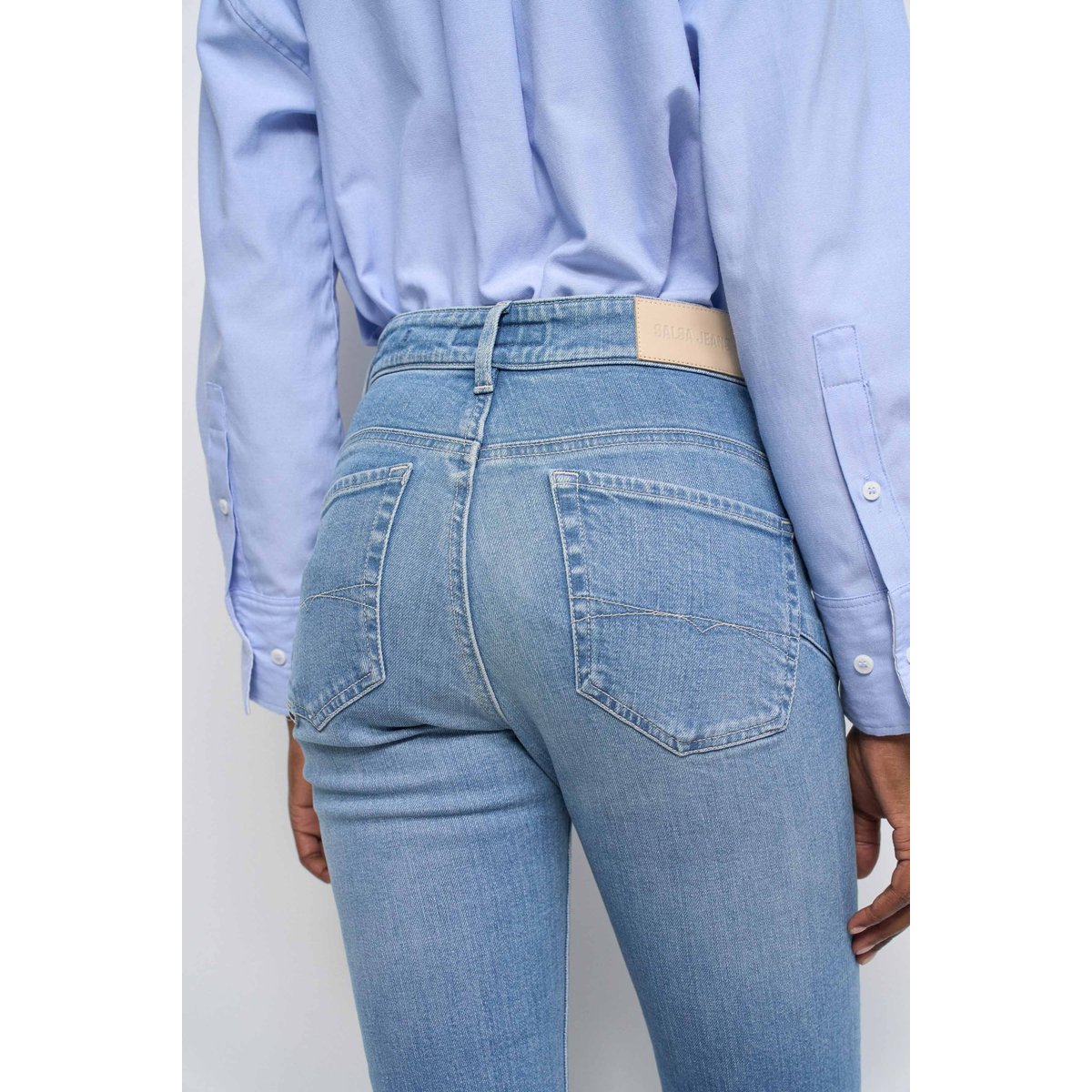 JEAN FAITH PUSH IN BOOTCUT bleu, SALSA JEANS
