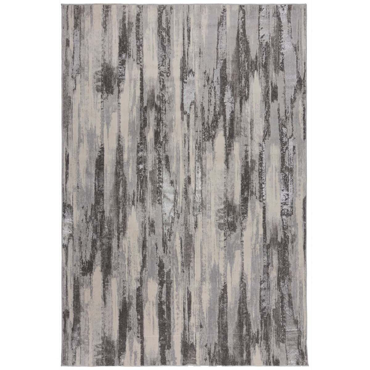 Tapis salon et chambre moderne BEAM gris, NOVATREND