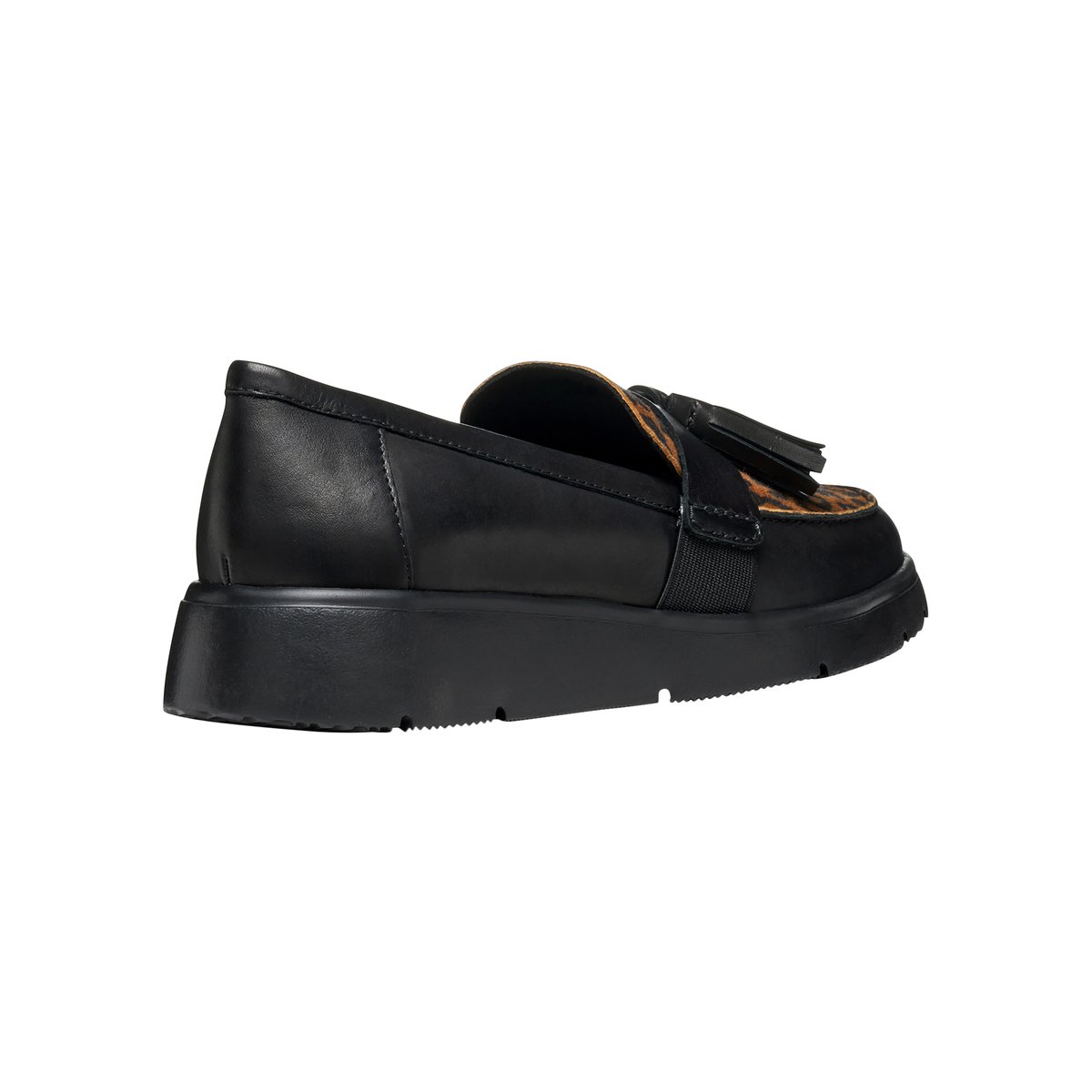 Mocassins  D ARLARA noir/cognac, GEOX
