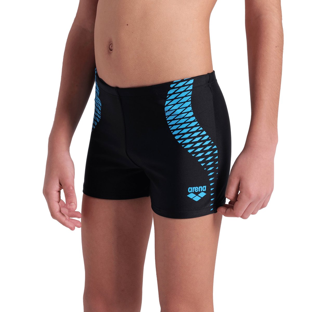 Short de bain arena Feel Openings pour garçon black-turquoise, ARENA