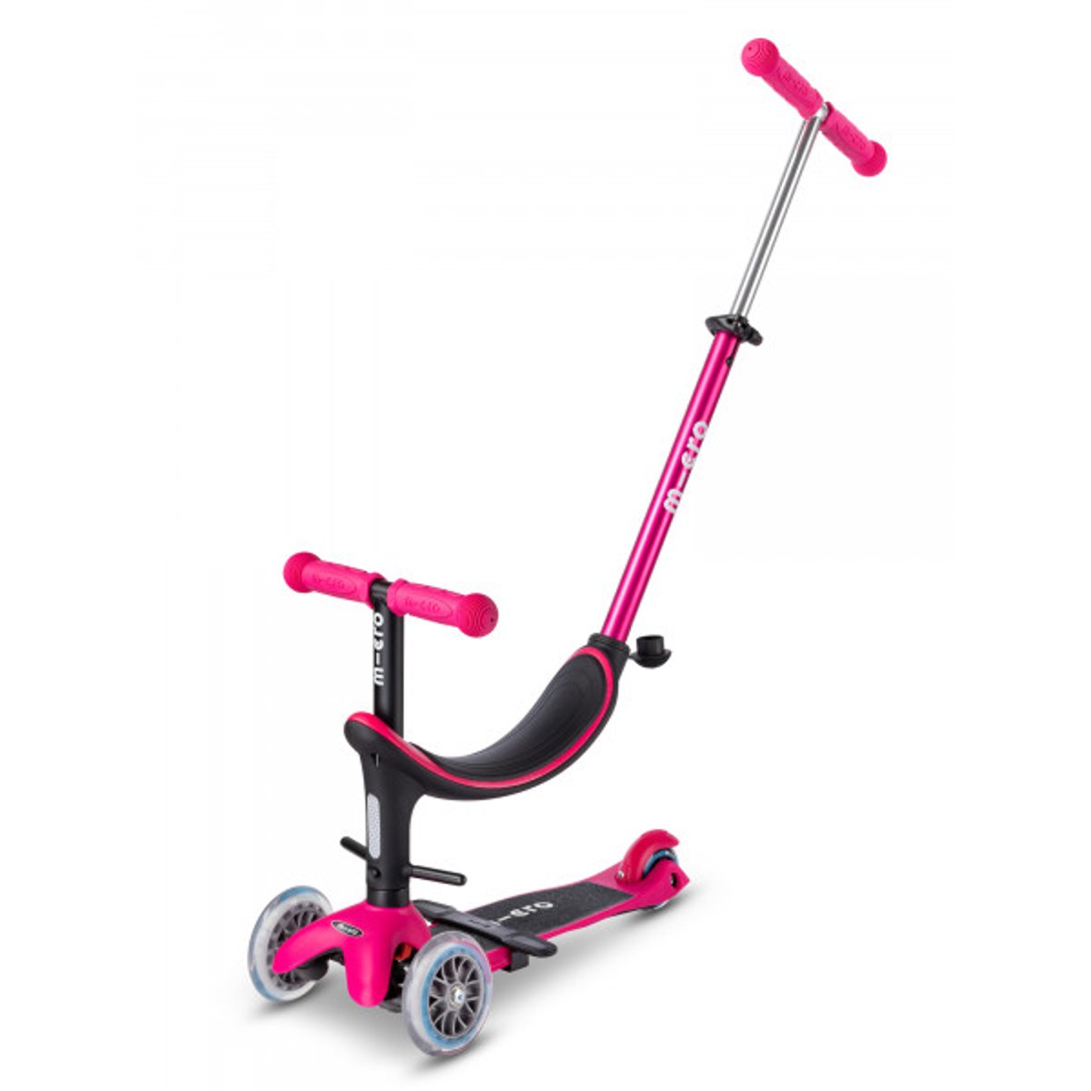Mini Micro 3en1 Révolution - Rose rose framboise, MICRO MOBILITY
