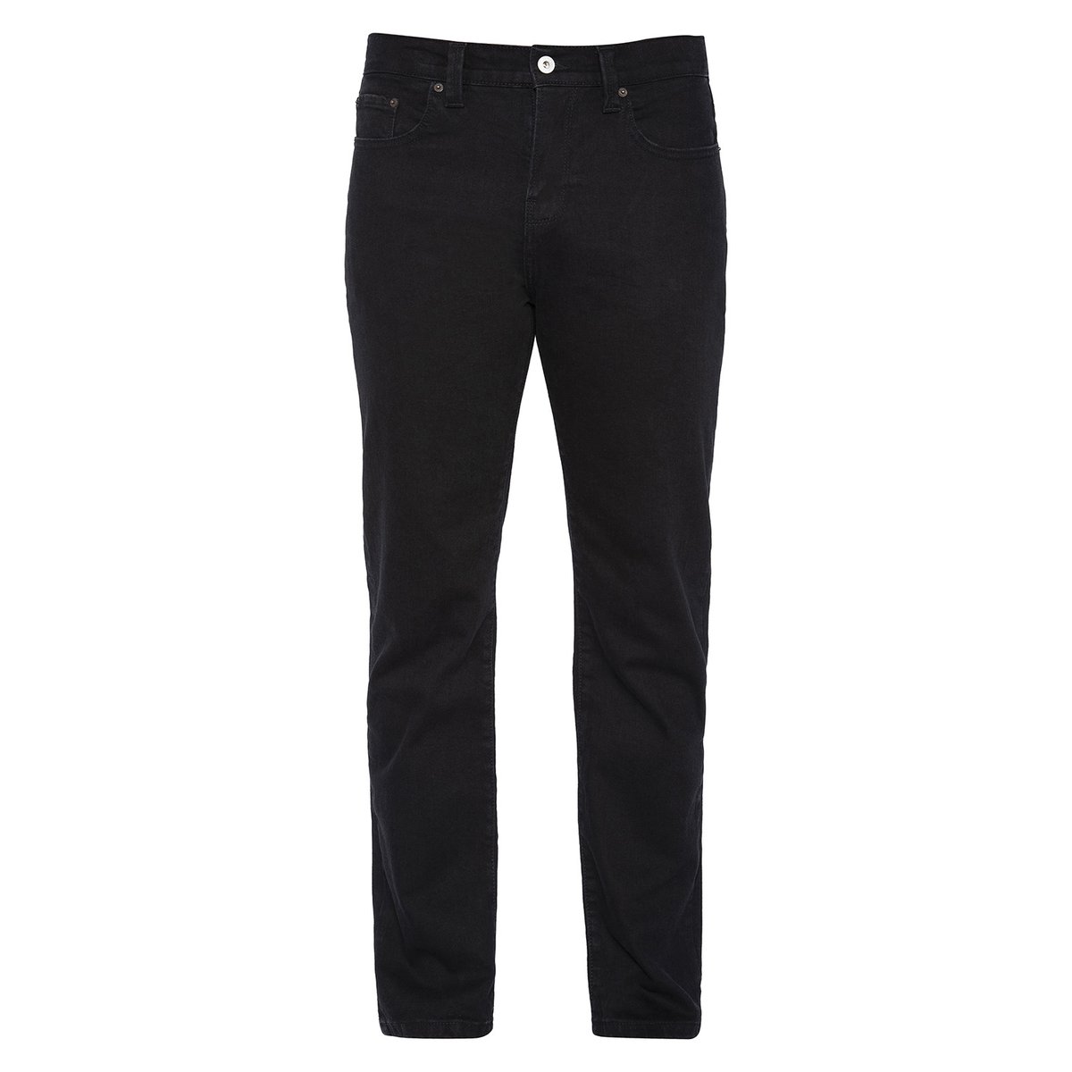 Jeans droit L32 noir, SCHOTT