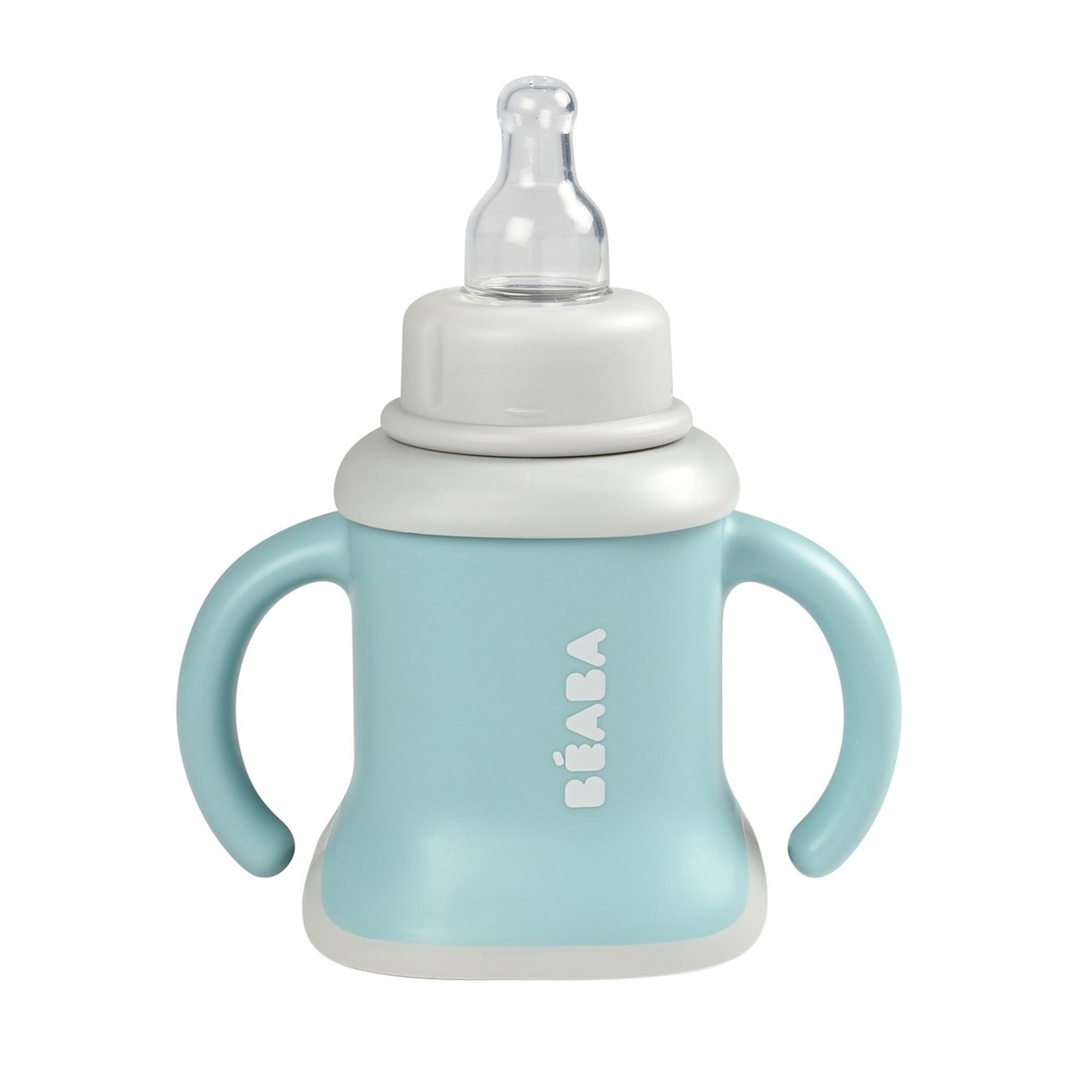 Tasse d'apprentissage évolutive 3 en 1 EVOLUCLIP vert aéré, BEABA