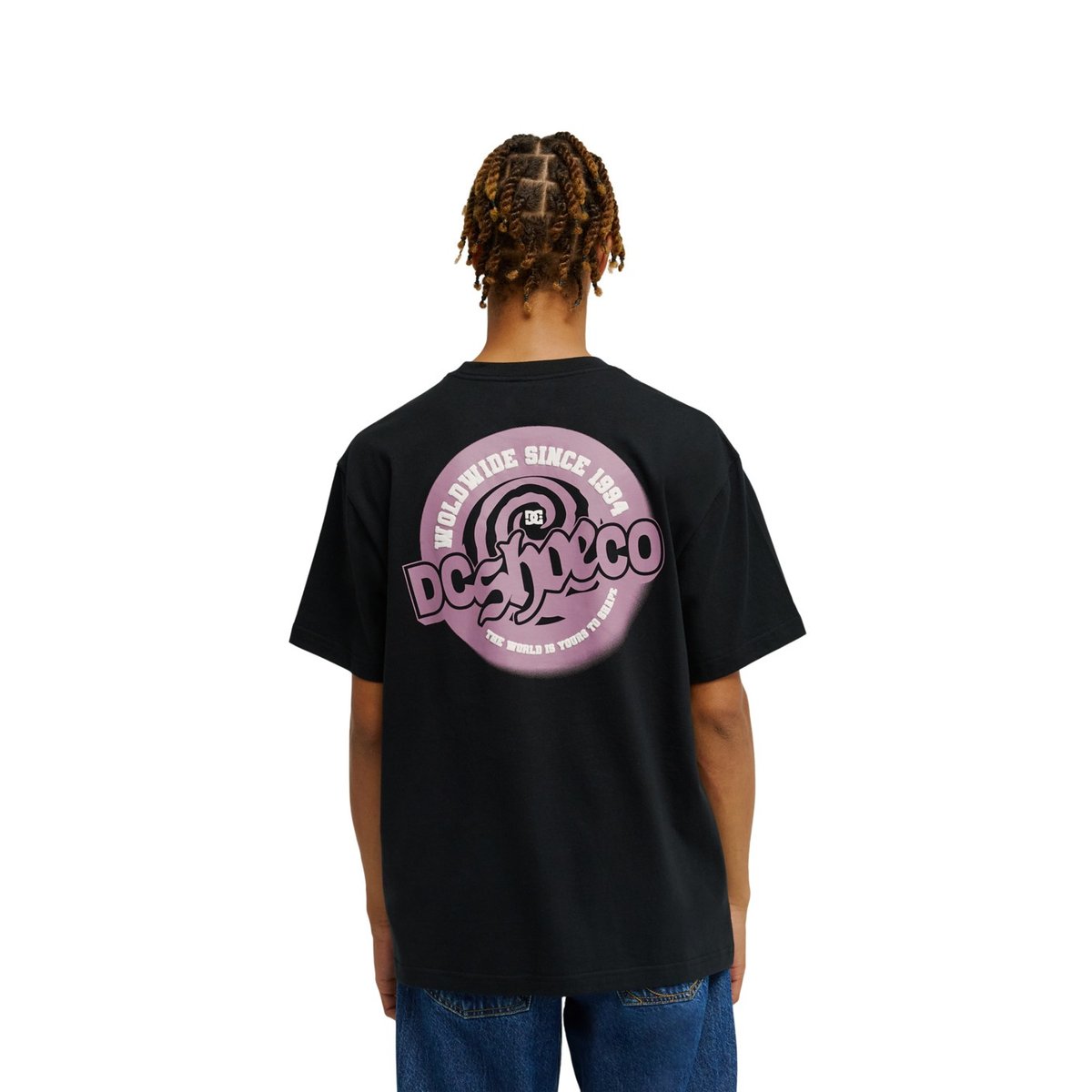 T-Shirt manches courtes EYE OF THE STORM. noir black, DC SHOES