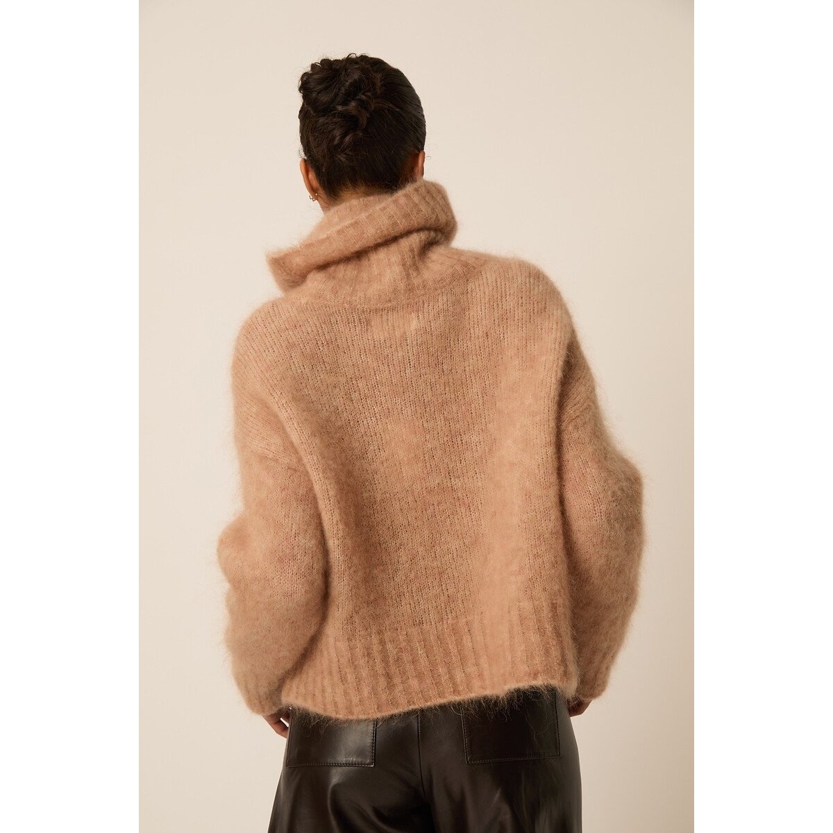 Pull col roulé, ALIRA blush, DES PETITS HAUTS