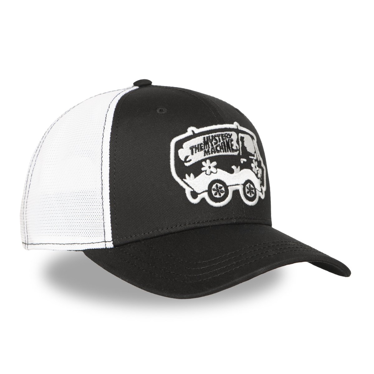 Casquette trucker Scooby-Doo noir/blanc, CAPSLAB