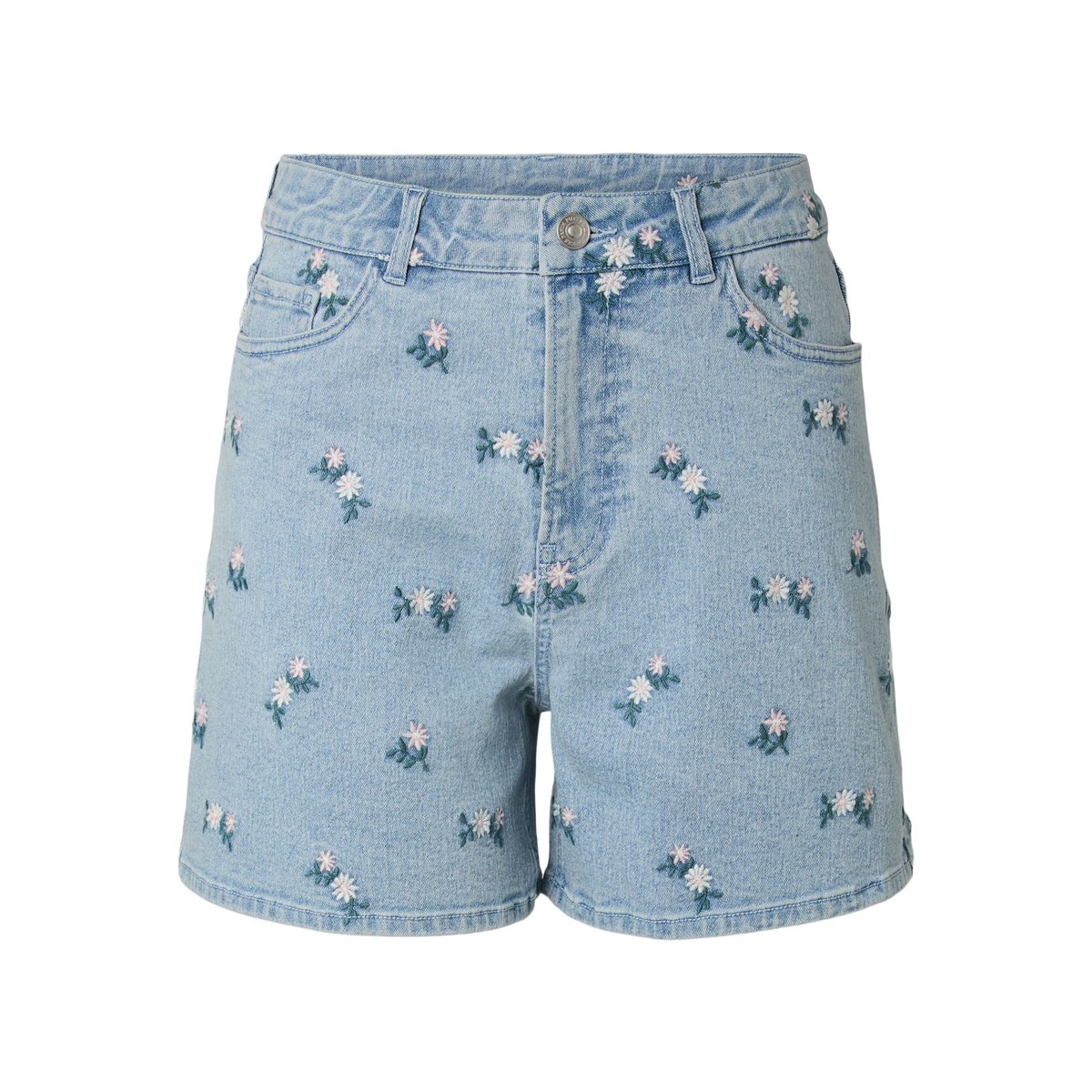Shorts En Jean light blue denim, PIECES