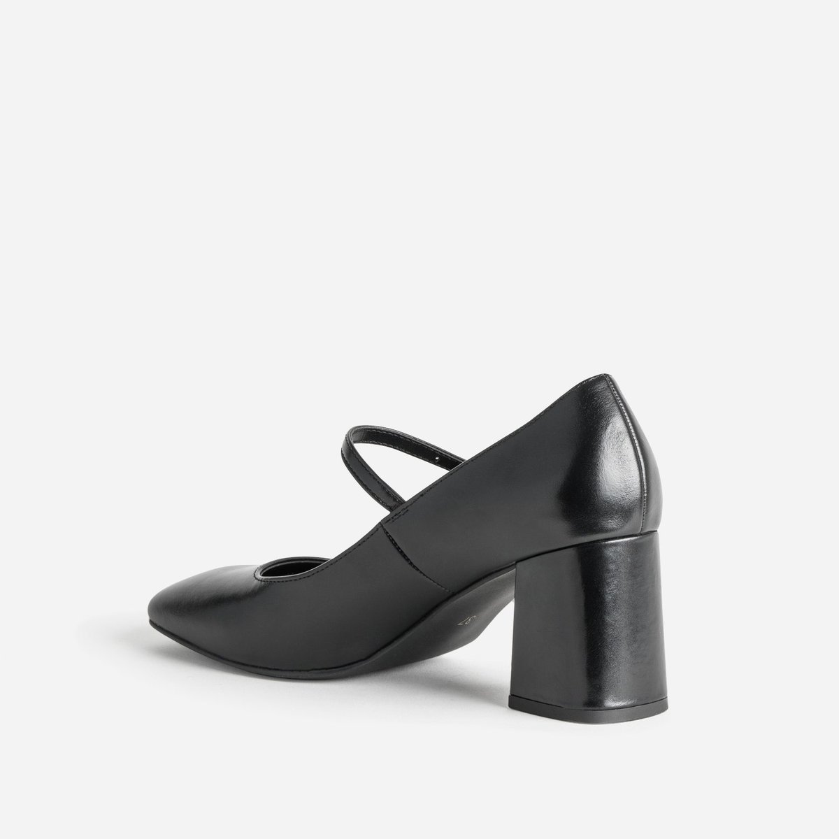 Escarpin en cuir AMBRE noir, ERAM